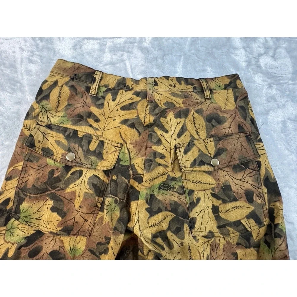 VTG Gander Mount Climate+ Pants Men's 34 X 30 Camo Outdoor Rainwear Made In USA